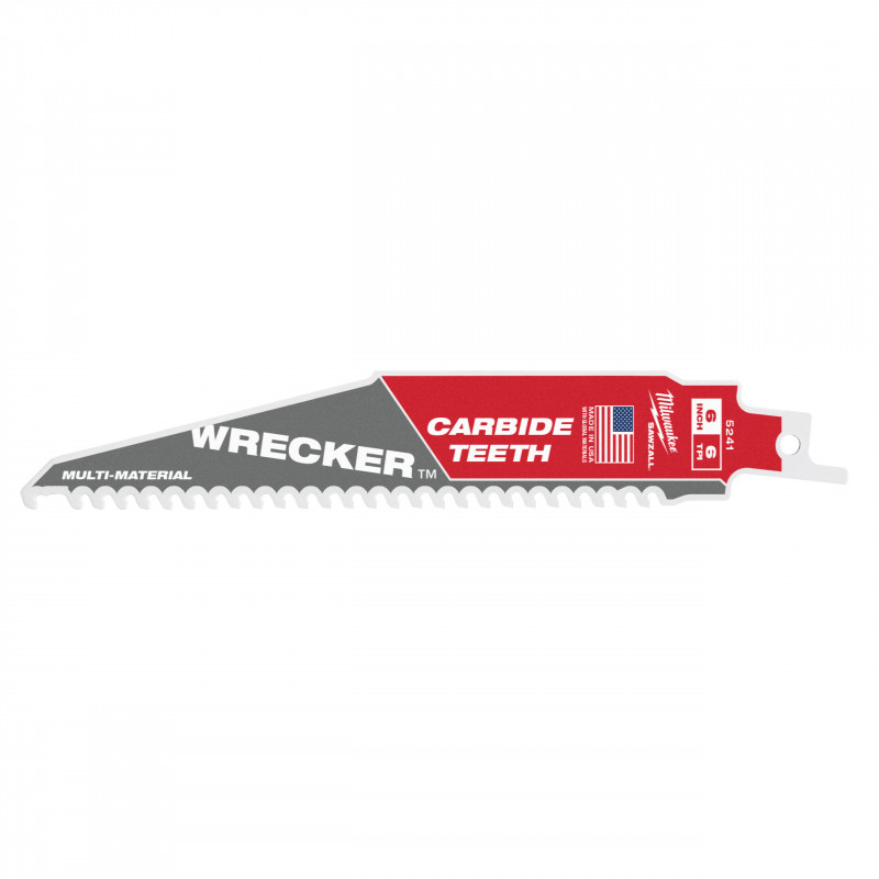 LAME DE SCIE SABRE LAME WRECKER CARBURE