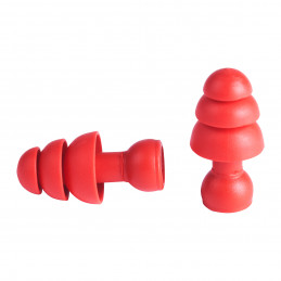 PROTECTION AUDITIVE SILICONE POUR BOUCHON D'OREILLE - 5 PAIRES