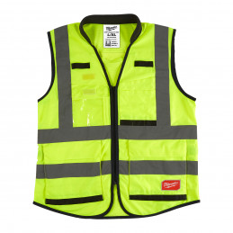 GILETS HAUTE VISIBILITÉ GILET PREMIUM HAUTE VISIBILTÉ JAUNE