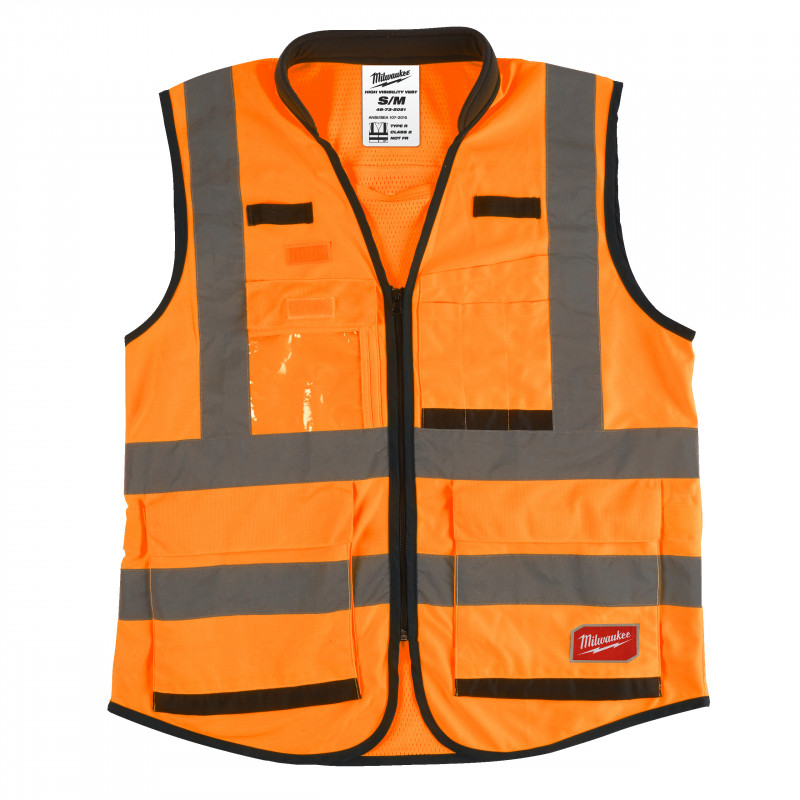 GILETS HAUTE VISIBILITÉ GILET PREMIUM HAUTE VISIBILTÉ ORANGE