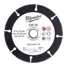 DISQUE CARBURE 76 MM - 1 PC