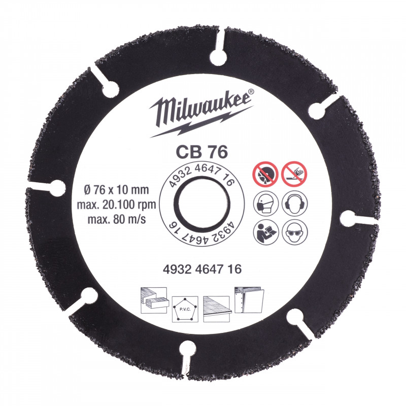 DISQUE CARBURE 76 MM - 1 PC DISQUE CARBURE 76 MM - 1 PC