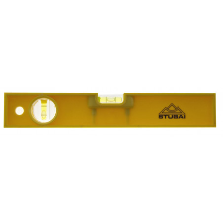 Niveau en plastique jaune K030 - 300 mm