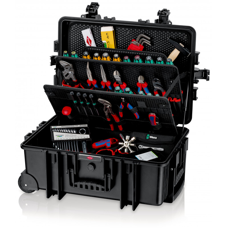 Meister Valise à outils 129 pièces, 8971410 Meister Valise à outils 129 pièces, 8971410