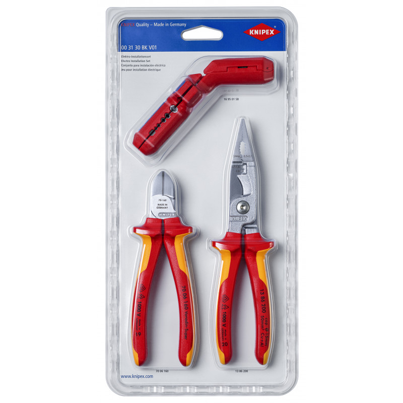 KNIPEX JEU POUR INSTALLATION ELECTRIQUE, Outillage et matériaux  professionnels