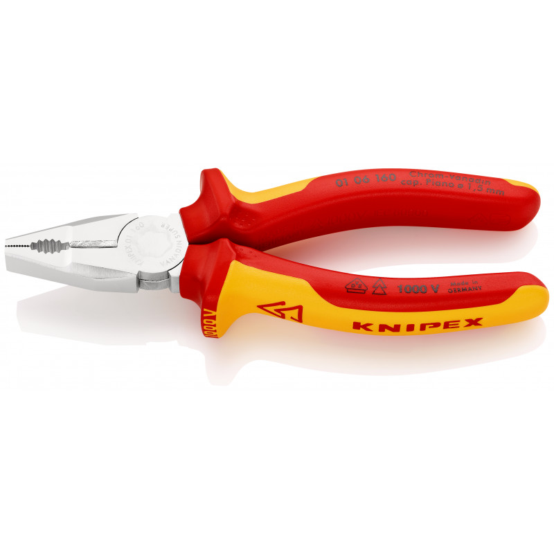 PINCE UNIVERSELLE CHROME 160MM 1000V PINCE UNIVERSELLE CHROME 160MM 1000V