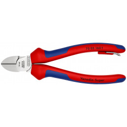 PINCE COUPTE COTE 160MM CHROME ANTICHUTE