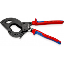 PINCE COUPE-CABLES A CLIQUET 320MM Ø60MM