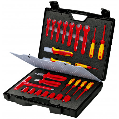 COFFRET STANDARD 26 OUTILS ISOLES 1000V