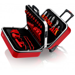 VALISE BIG TWIN MOVE RED + OUTILS 1000V