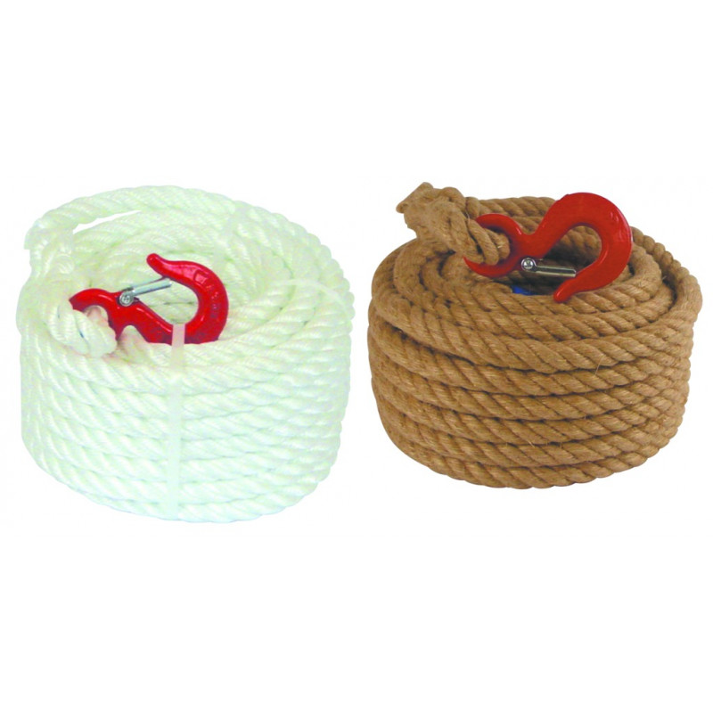 CORDE A POULIE CHANVRE DIAM.20MM L.25M CORDE A POULIE CHANVRE DIAM.20MM L.25M