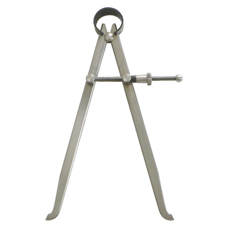 COMPAS A RESSORT INTERIEUR 200MM ACIER POLI COMPAS A RESSORT INTERIEUR 200MM ACIER POLI