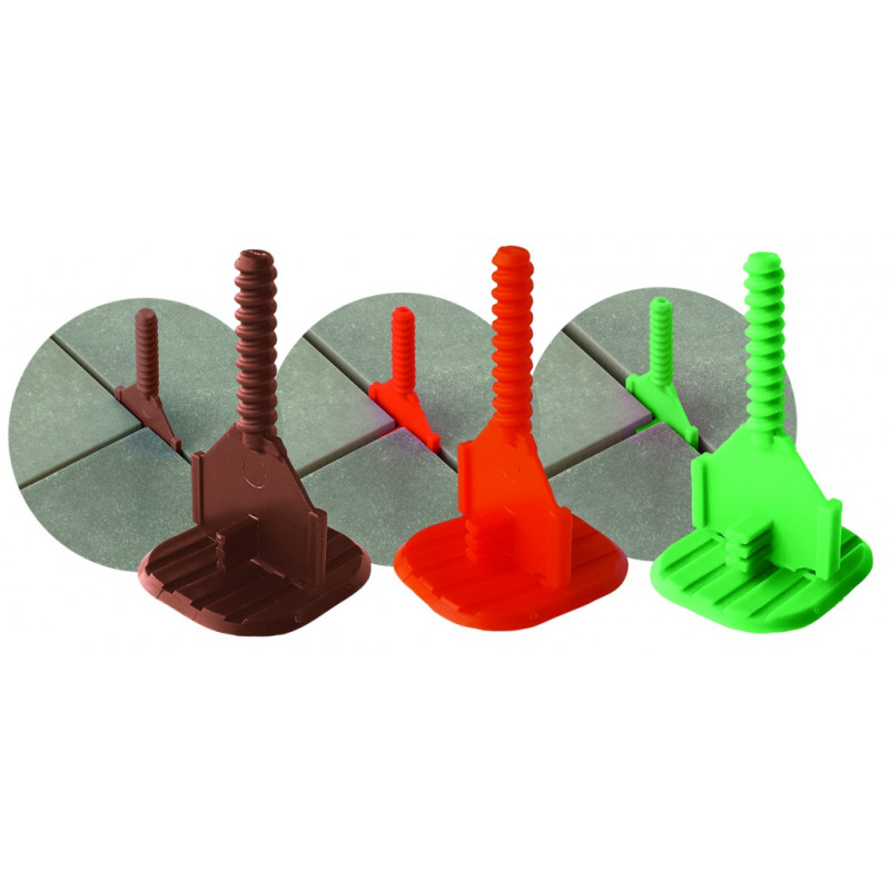 CROISILLONS AUTO-NIVELANTS EN "T" 2 MM (200 PIECES) CROISILLONS AUTO-NIVELANTS EN "T" 2 MM (200 PIECES)
