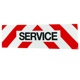 PANNEAU "SERVICE" 50X15CM ADHESIF
