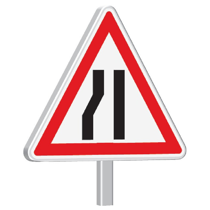 A3b-500-Classe 1-Chaussée rétrécie par la gauche A3b-500-Classe 1-Chaussée rétrécie par la gauche
