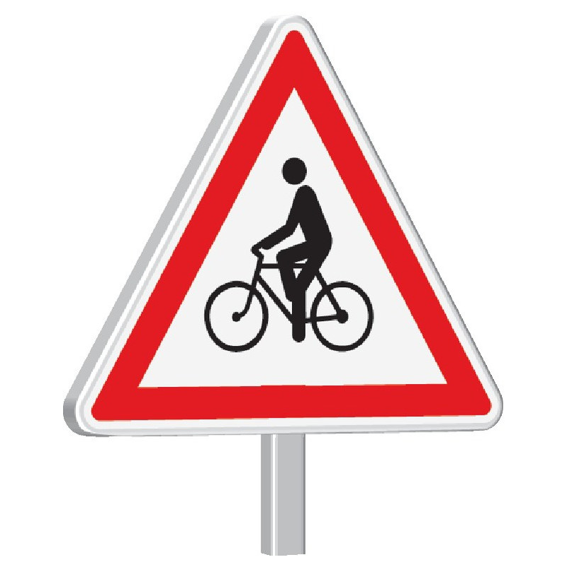 A21-500-Classe 1-Débouché de cyclistes (droite/gauche)