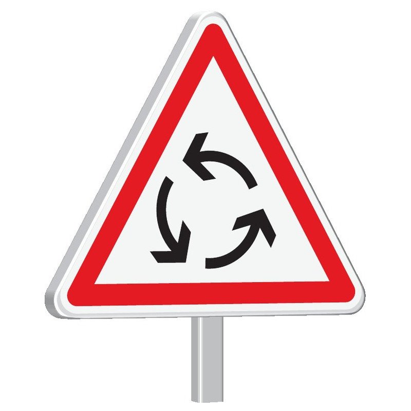 AB25-500-Classe 2-Carrefour à sens giratoire AB25-500-Classe 2-Carrefour à sens giratoire