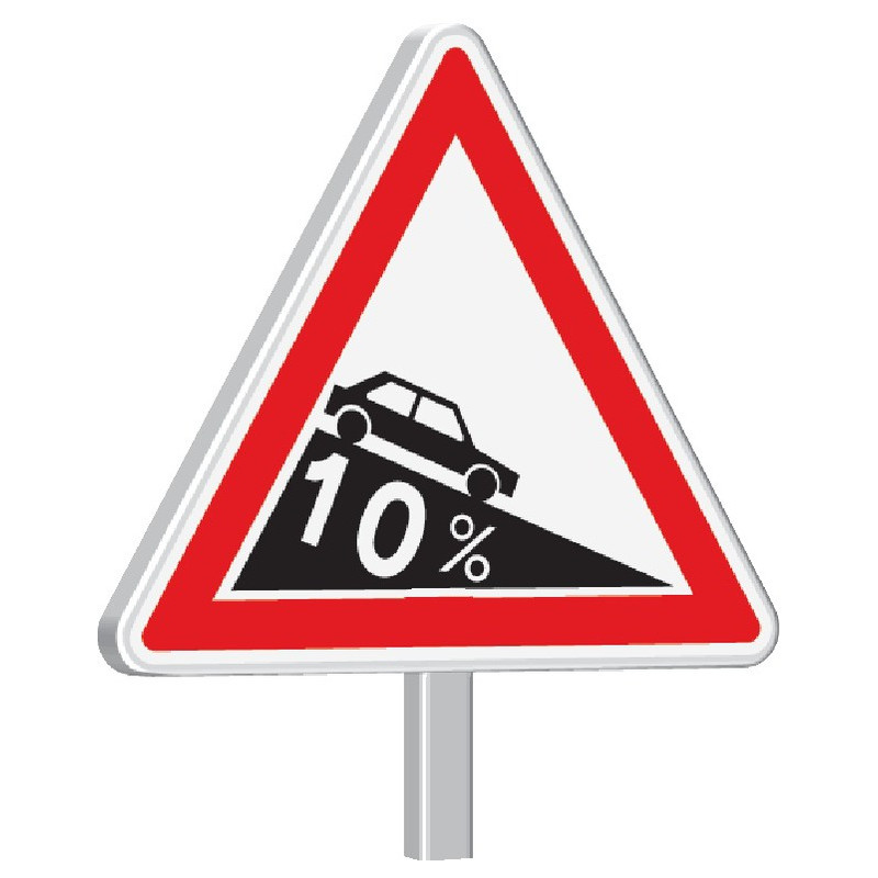 A16-700-Classe 2-Descente dangereuse (spécifier le %) A16-700-Classe 2-Descente dangereuse (spécifier le %)
