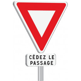 AB3a + M9c-500-Classe 1-Cédez le passage