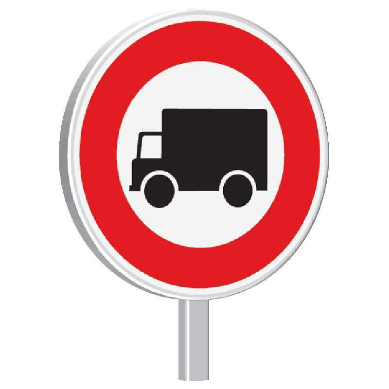 B8-850-Classe 1-Interdit aux transports de marchandises