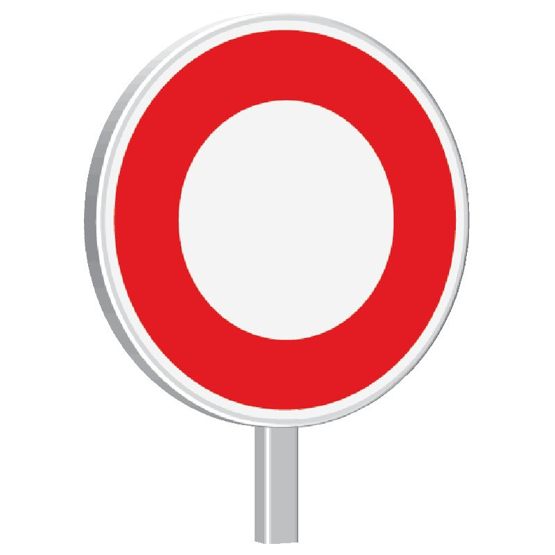 B0-850-Classe 2-Interdit à tout véhicule B0-850-Classe 2-Interdit à tout véhicule