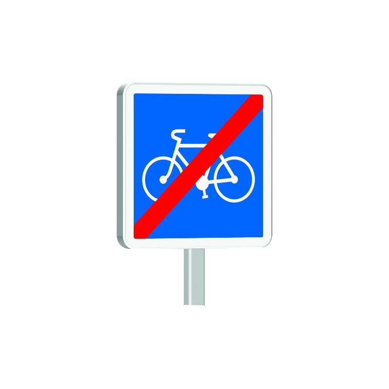C114-500x500-Classe 1-Fin de piste ou bande cyclable C114-500x500-Classe 1-Fin de piste ou bande cyclable