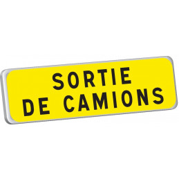 KM9 C2 900 JAUNE SORTIE DE CAMIONS