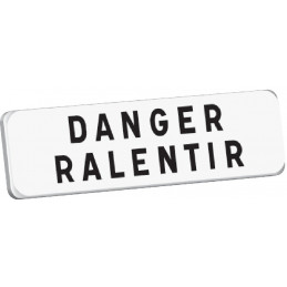 M9 T1 700 BLANC DANGER RALENTIR