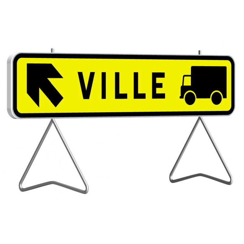 KD43d 1300X300 T1 DEVIATION VERS "VILLE" A GAUCHE (PL)