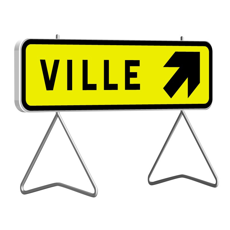 KD43c 1600X300 C2 DEVIATION VERS "VILLE" A DROITE