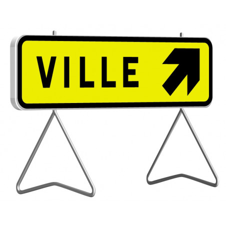 KD43c 1600X300 C2 DEVIATION VERS "VILLE" A DROITE