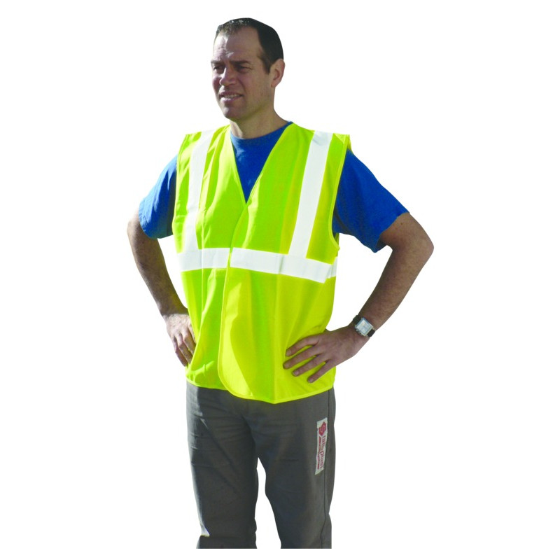 GILET JAUNE CLASSE 2 BAUDRIER