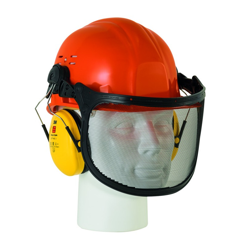 CASQUE FORESTIER "OPUS" ORANGE