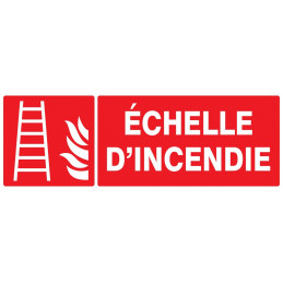ECHELLE D'INCENDIE 200x52mm