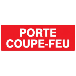 PORTE COUPE-FEU 200x52mm