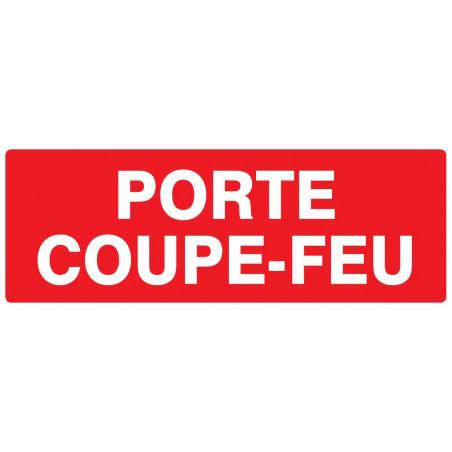 PORTE COUPE-FEU 200x52mm