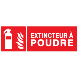 EXTINCTEUR A POUDRE 200x52mm