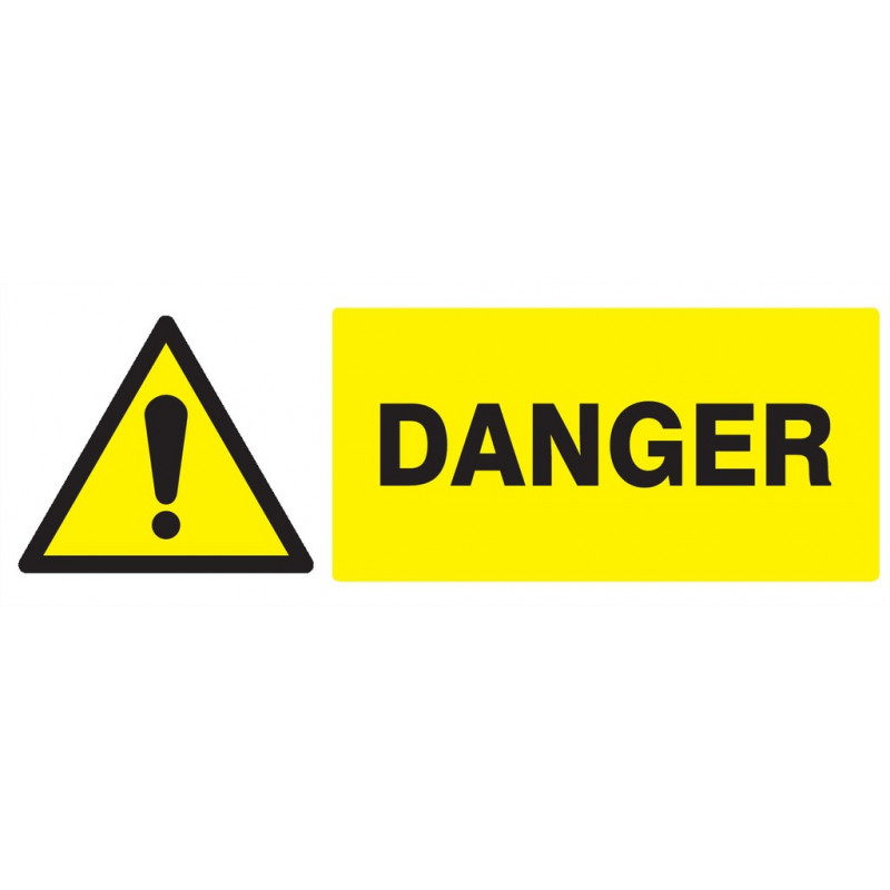 DANGER 200x52mm DANGER 200x52mm