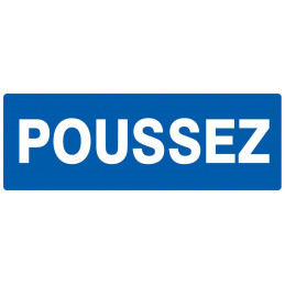 POUSSEZ 200x52mm