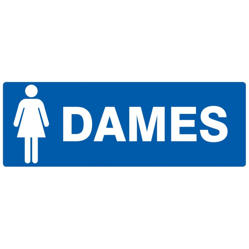 TOILETTES DAMES 200x52mm TOILETTES DAMES 200x52mm