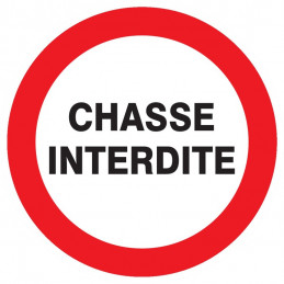 CHASSE INTERDITE D.300mm