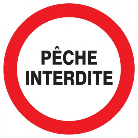 PECHE INTERDITE D.300mm