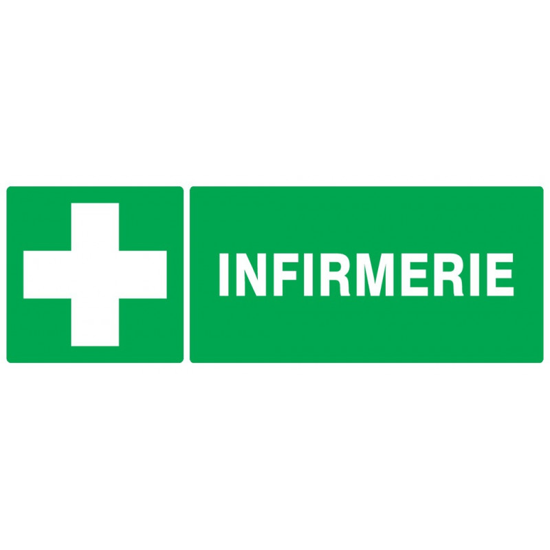 INFIRMERIE 330x75mm