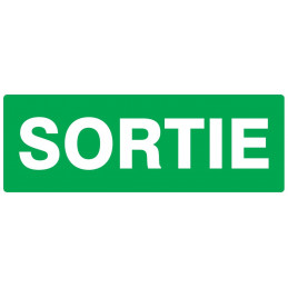 SORTIE 330x75mm