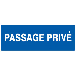 PASSAGE PRIVE 330x75mm