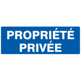 PROPRIETE PRIVEE 330x75mm