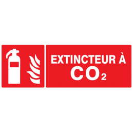 EXTINCTEUR A CO2 330x120mm