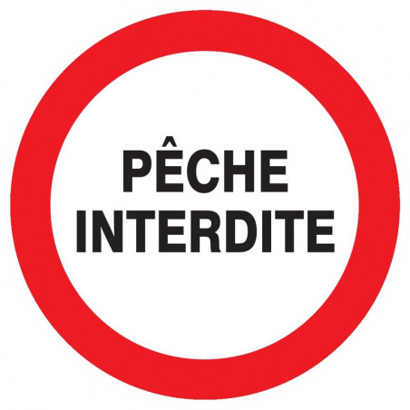 PECHE INTERDITE D.180mm
