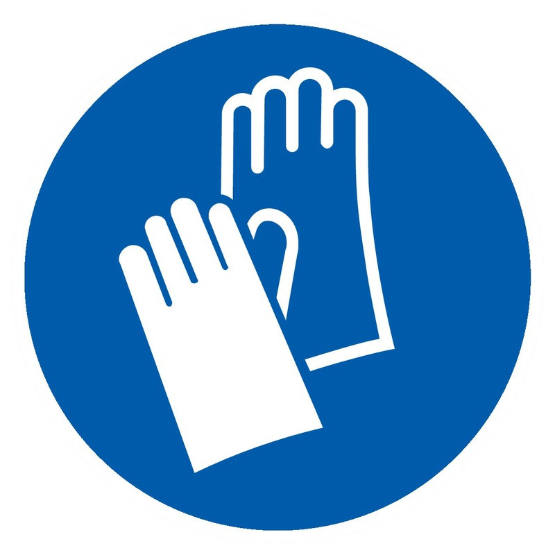 GANTS DE PROTECTION OBLIGATOIRES D.180mm GANTS DE PROTECTION OBLIGATOIRES D.180mm