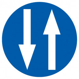 CIRCULATION A DOUBLE SENS D.180mm